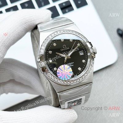 High Quality Replica OMEGA Constellation Double Eagle Different Colors Strap Different Colors Face Dial Different Colors Case Watch 38*11mm